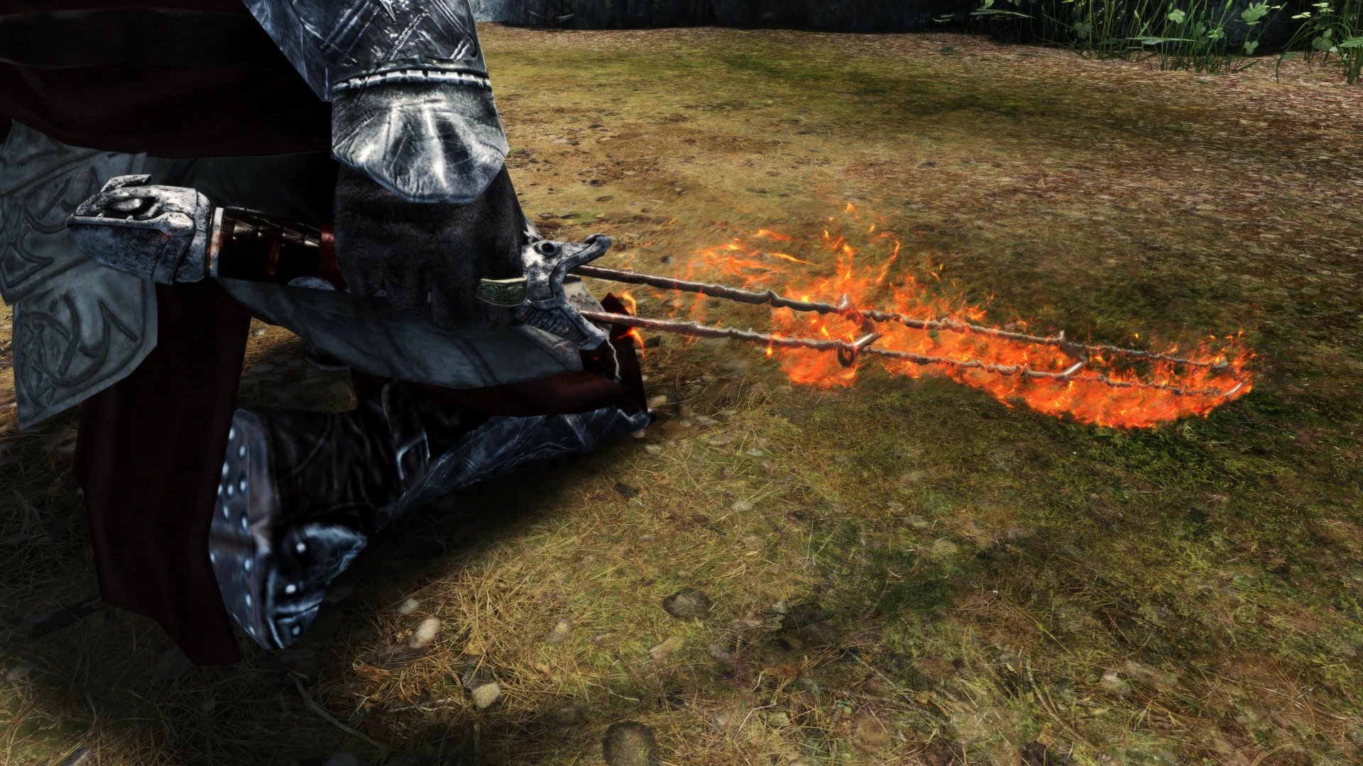Dragon Tamer's Blade - Hiccup's Fire Sword at Skyrim Nexus - Mods and