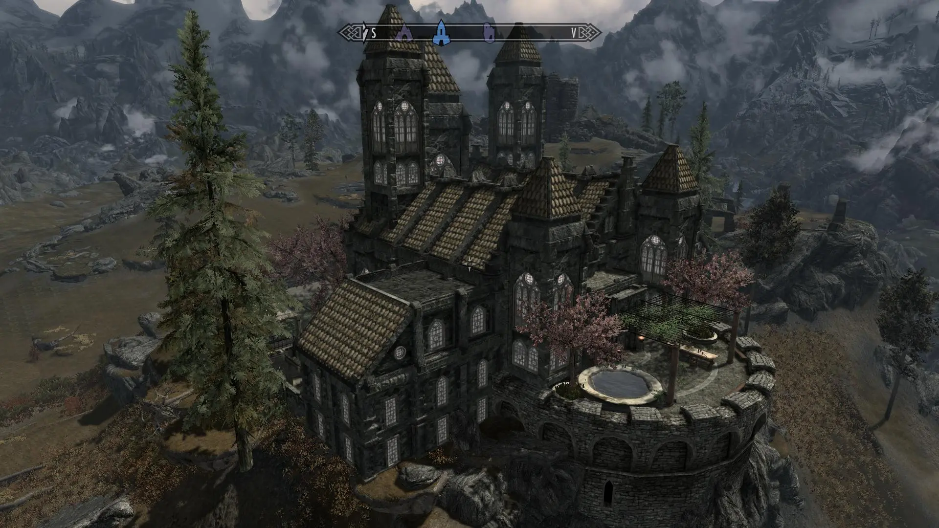 skyrim small castle mod