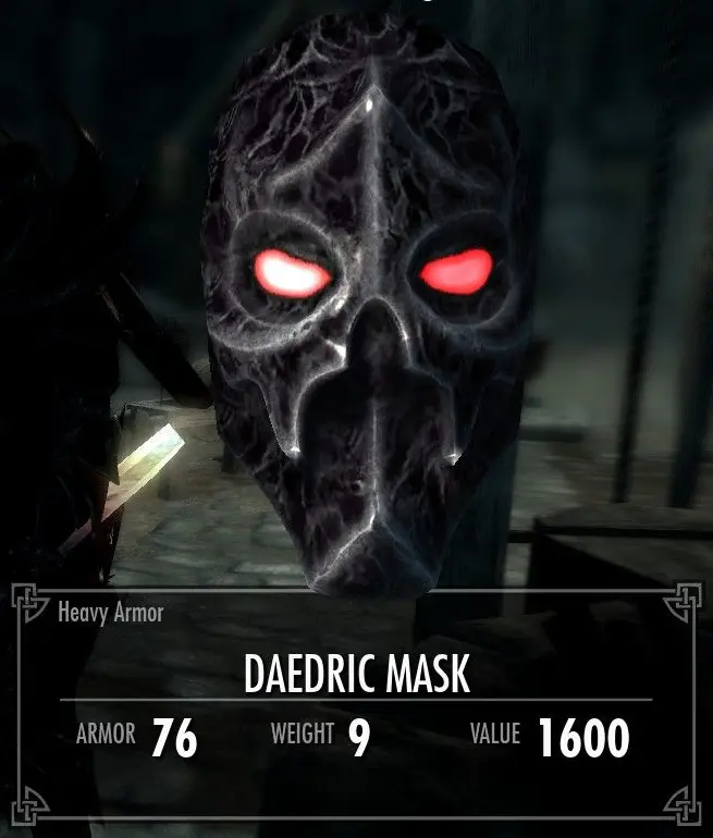 Skyrim маска из dishonored