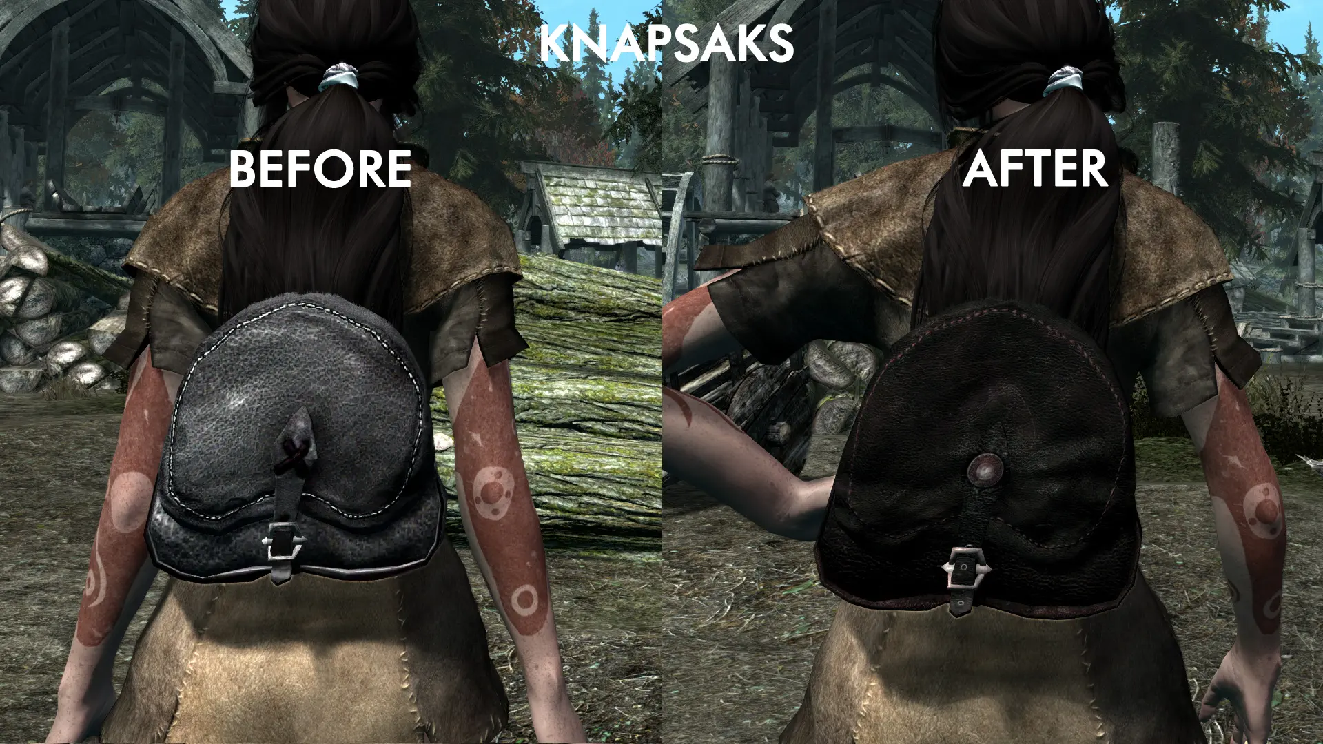 skyrim wet and cold backpacks