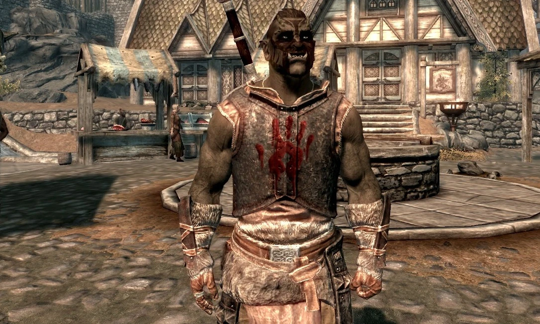 Gallery of Skyrim Banded Iron Armor.