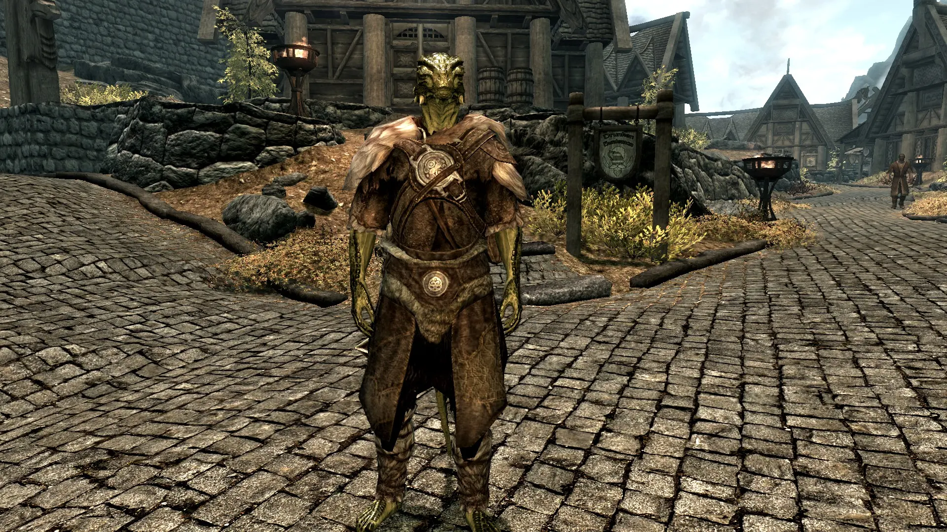 fur armor skyrim mod