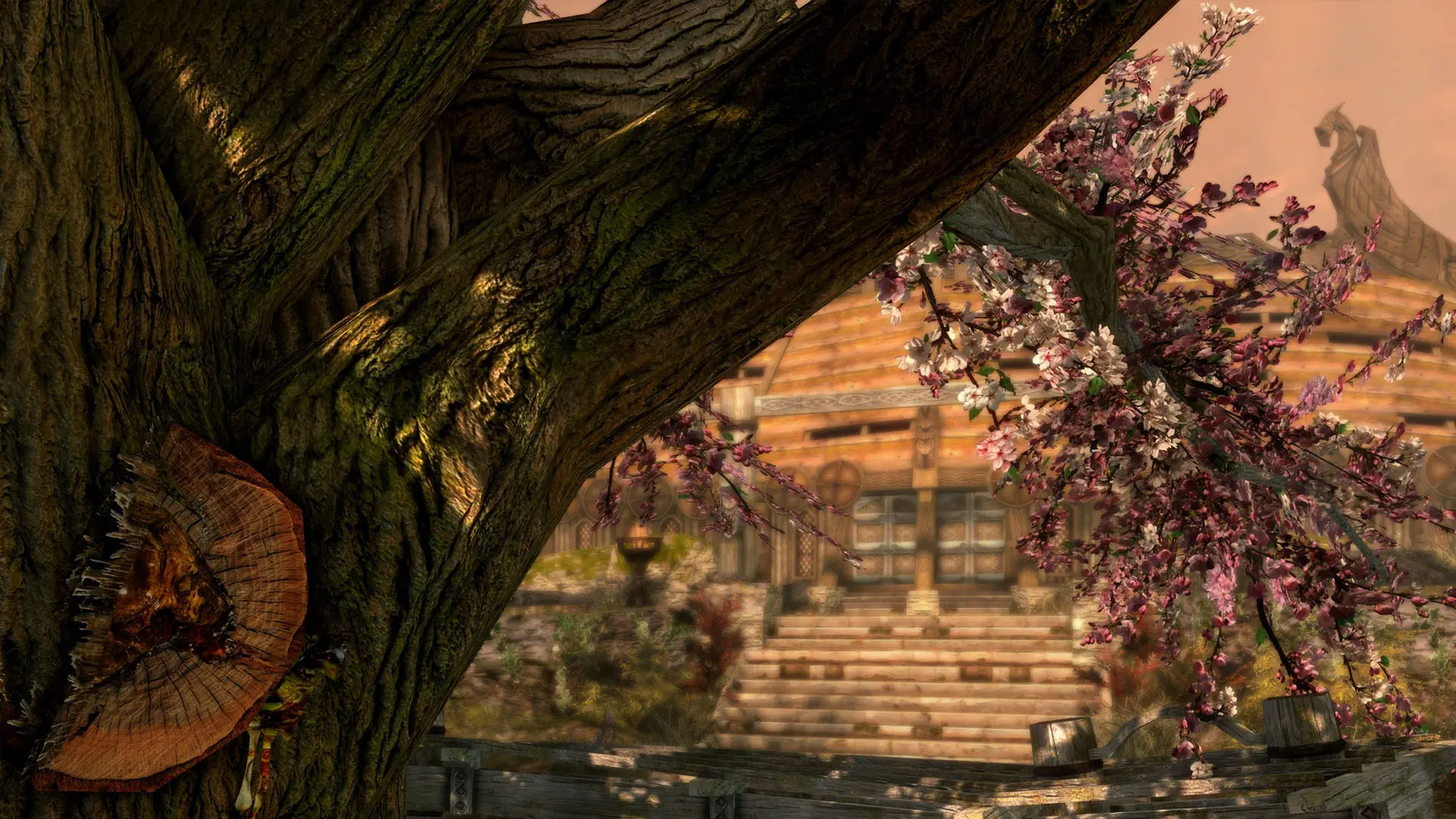 Vivid Landscapes - Whiterun's Gildergreen Tree - With or Without ...