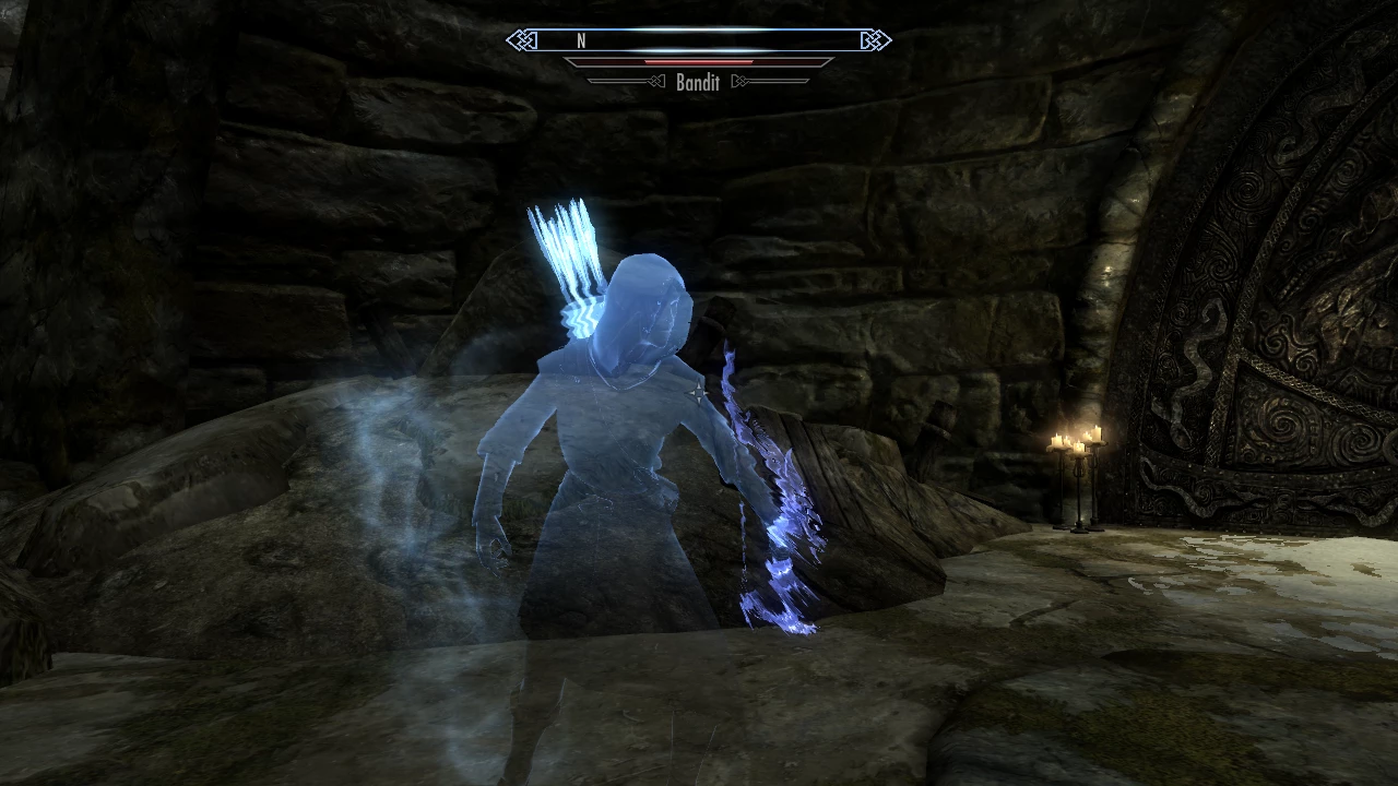 Bound battleaxe skyrim