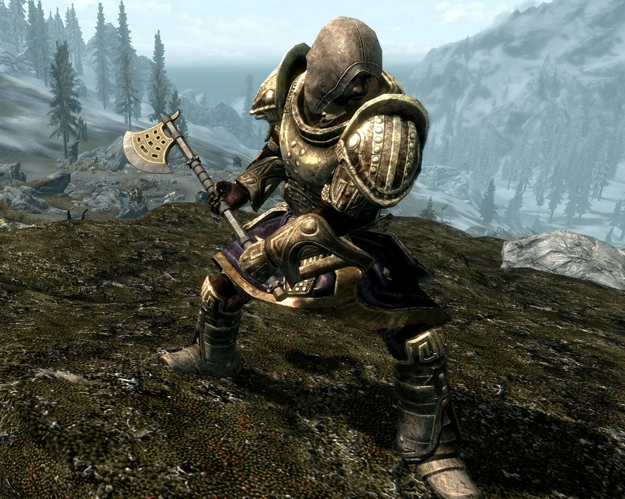 Dwarven Axes At Skyrim Nexus Mods And Community.