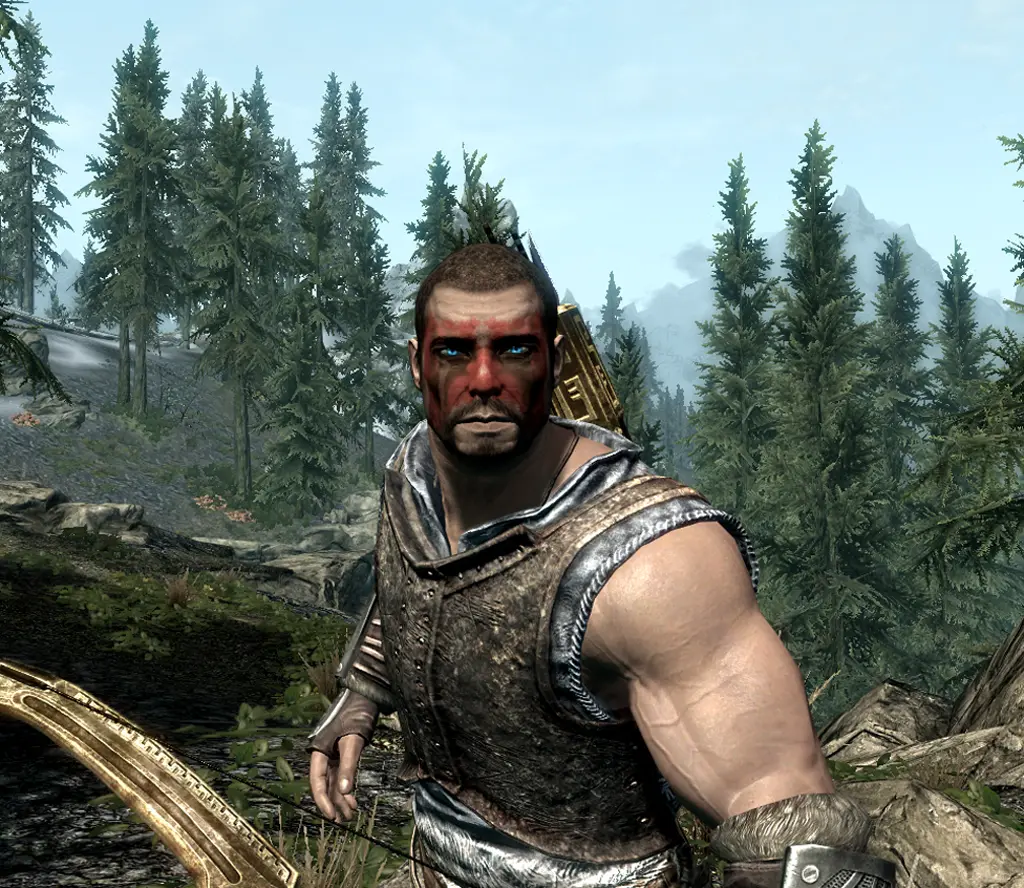 Hana's Racemenu Overlays - Male Warrior Masks at Skyrim Nexus - Mods ...