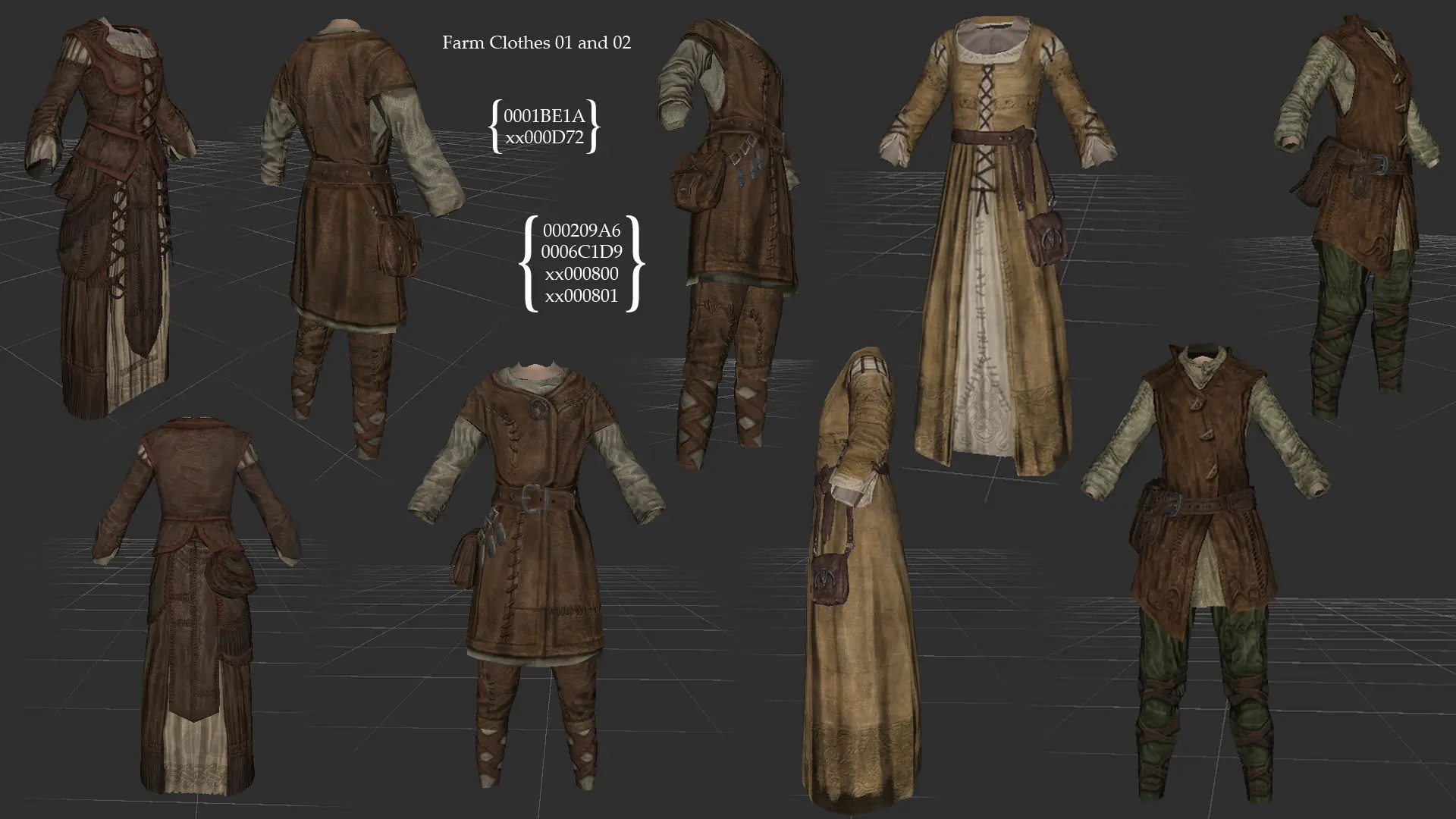 Common Clothing- Vanilla Matches LE at Skyrim Nexus - Mods and Community