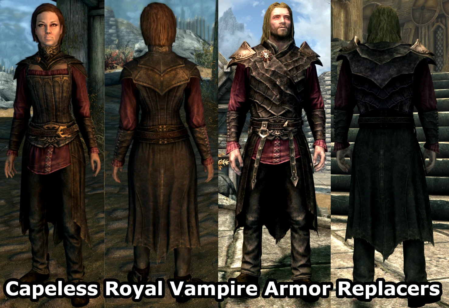 Capeless Royal Vampire Armor Replacers at Skyrim Nexus - Mods and Community
