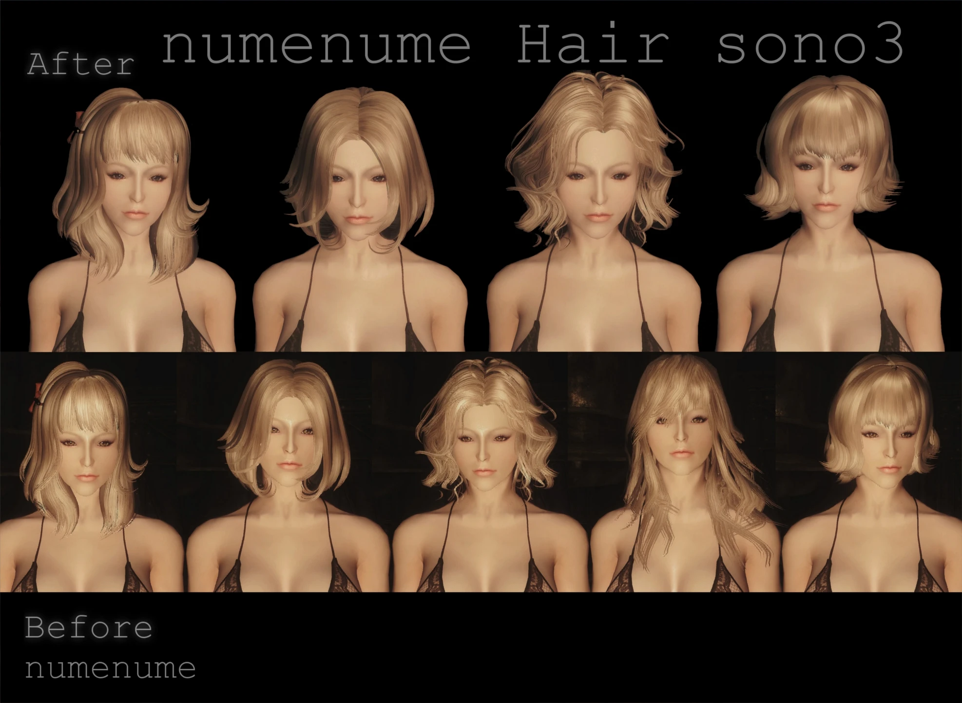 Numenume Hair at Skyrim Nexus - mods and community
