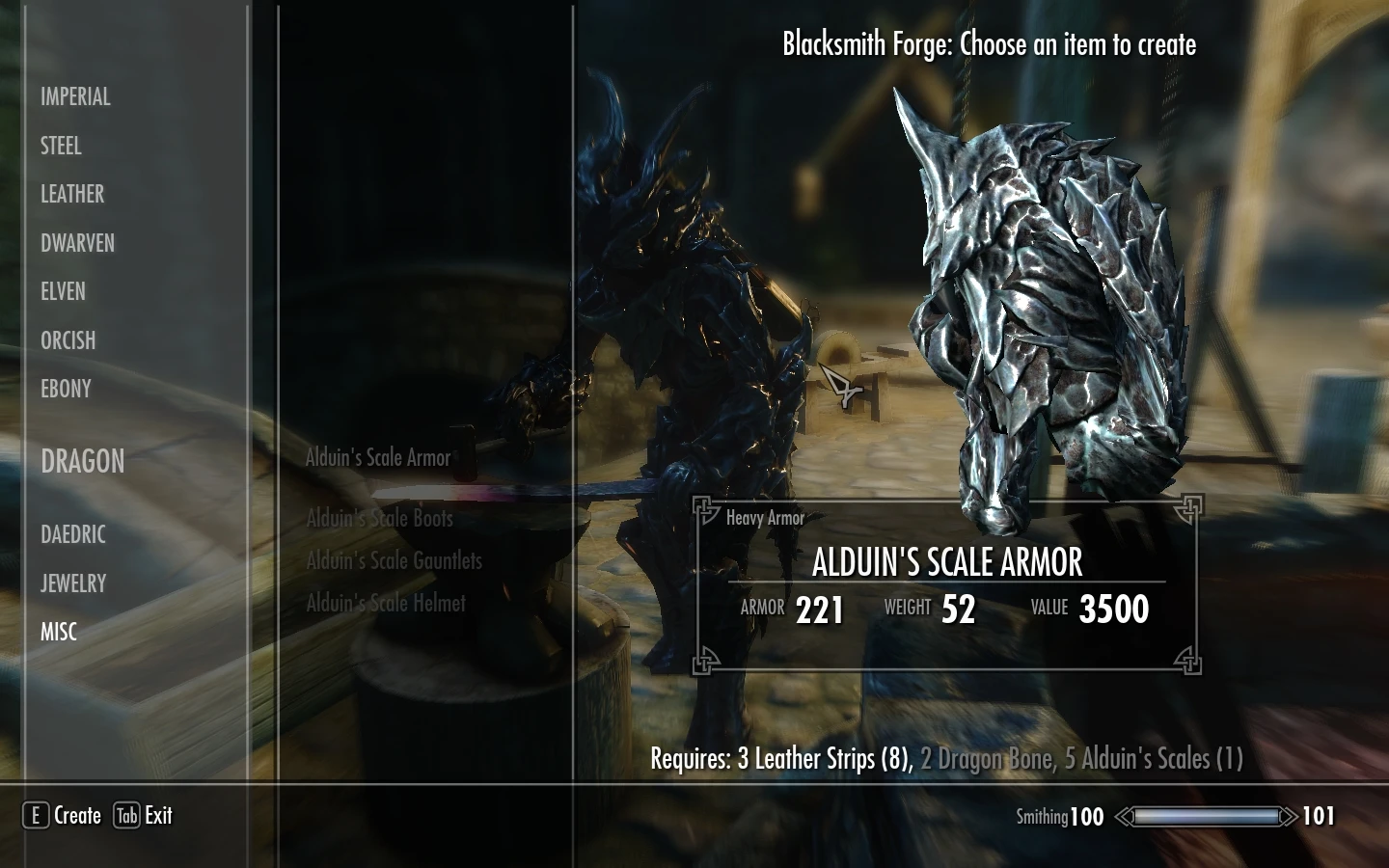 Alduins Scale Armor at Skyrim Nexus - mods and community. source: staticdel...