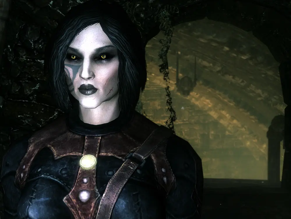 skyrim vampire face mod