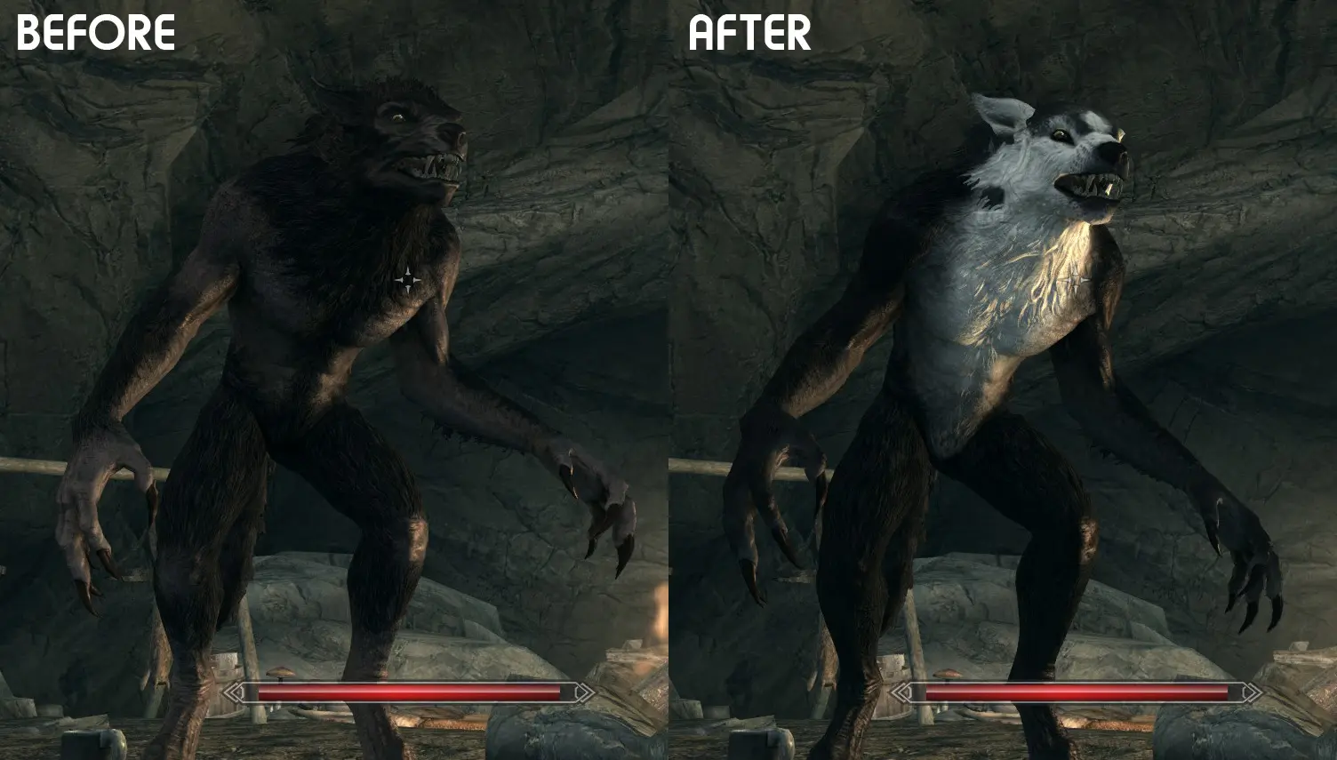 werewolf mods skyrim se