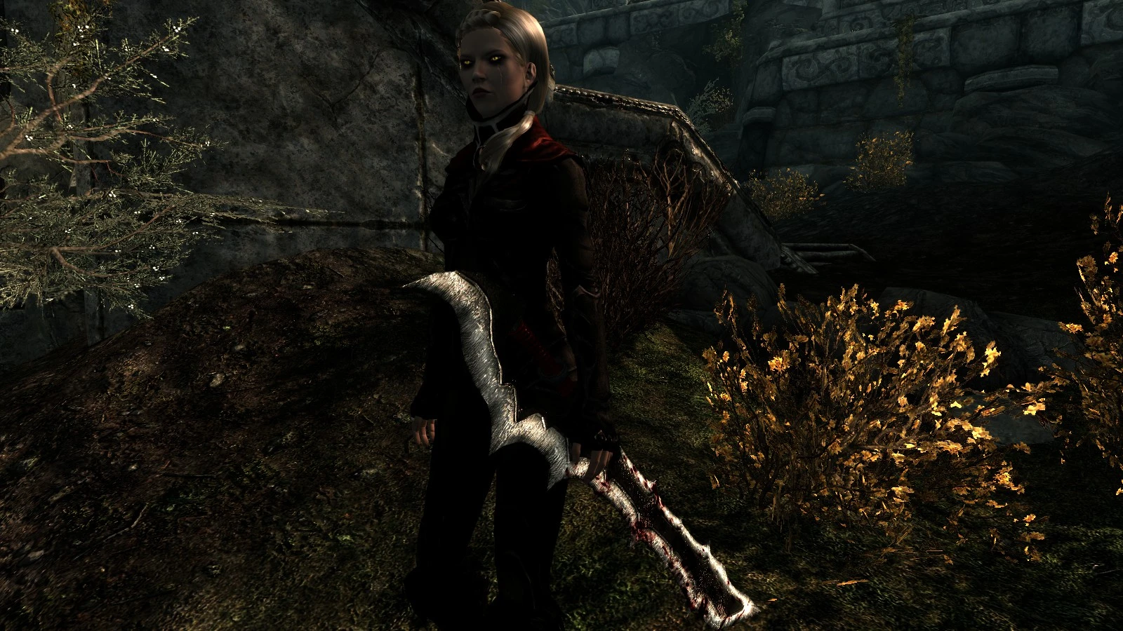 Liliths Cleavers - Custom Sword at Skyrim Nexus - Mods and Community