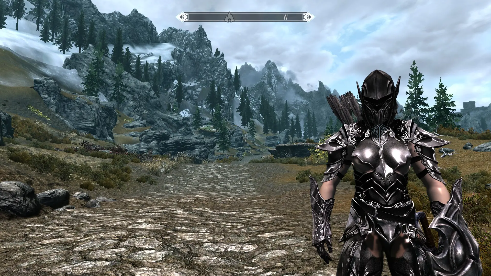 Amazing Revealing Ebony Armor At Skyrim Nexus Mods And Community