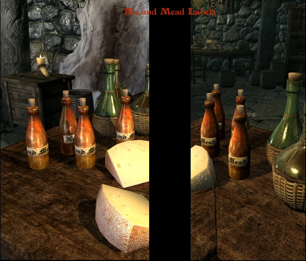 Ale and Mead Labels. 