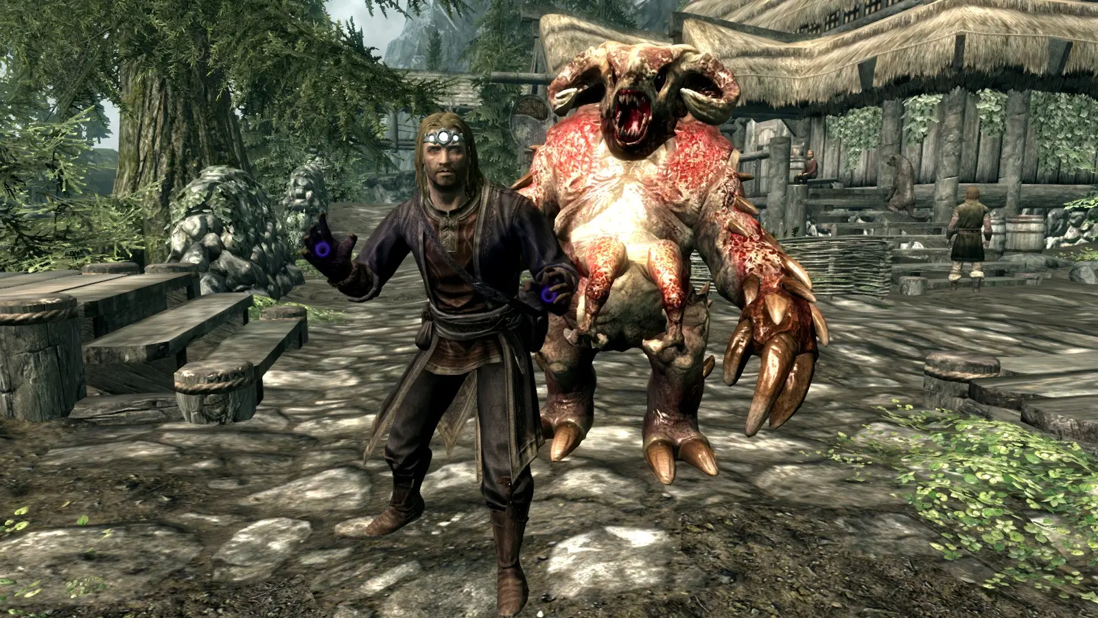 Skyrim monster mod. Игра Dragon age Origins. Dragon age: начало (ps3). Dragon age великан.