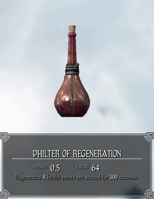 Potions Of Regeneration Fix For Non Healrate Players At Skyrim Nexus   15713 4 1335120530 