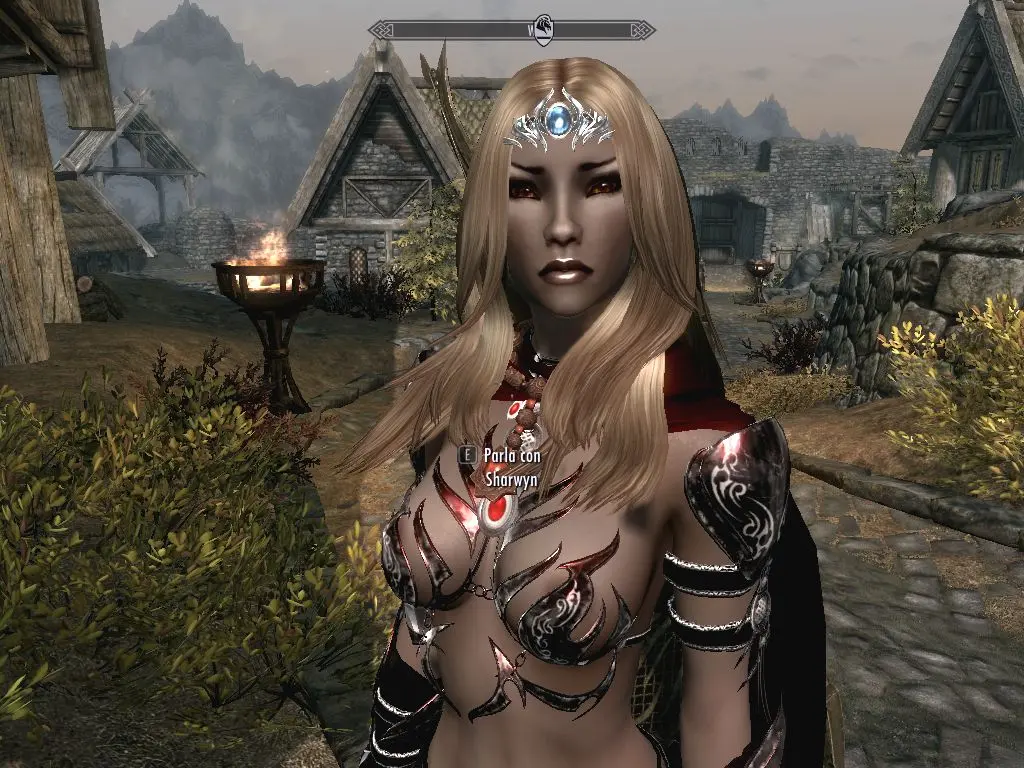 A Wood Elf Ranger follower Sharwyn at Skyrim Nexus - Mods and Community