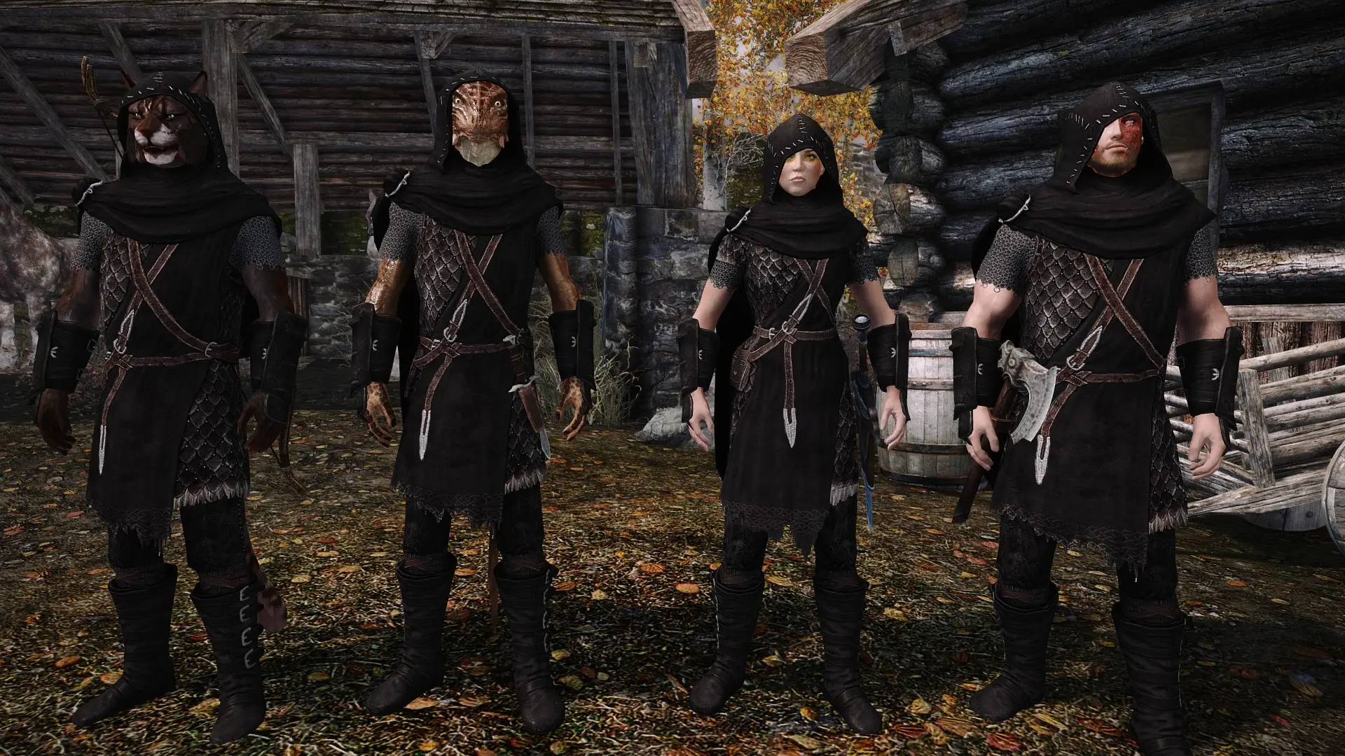 Black Shadow Assassin Armor at Skyrim Nexus - Mods and Community