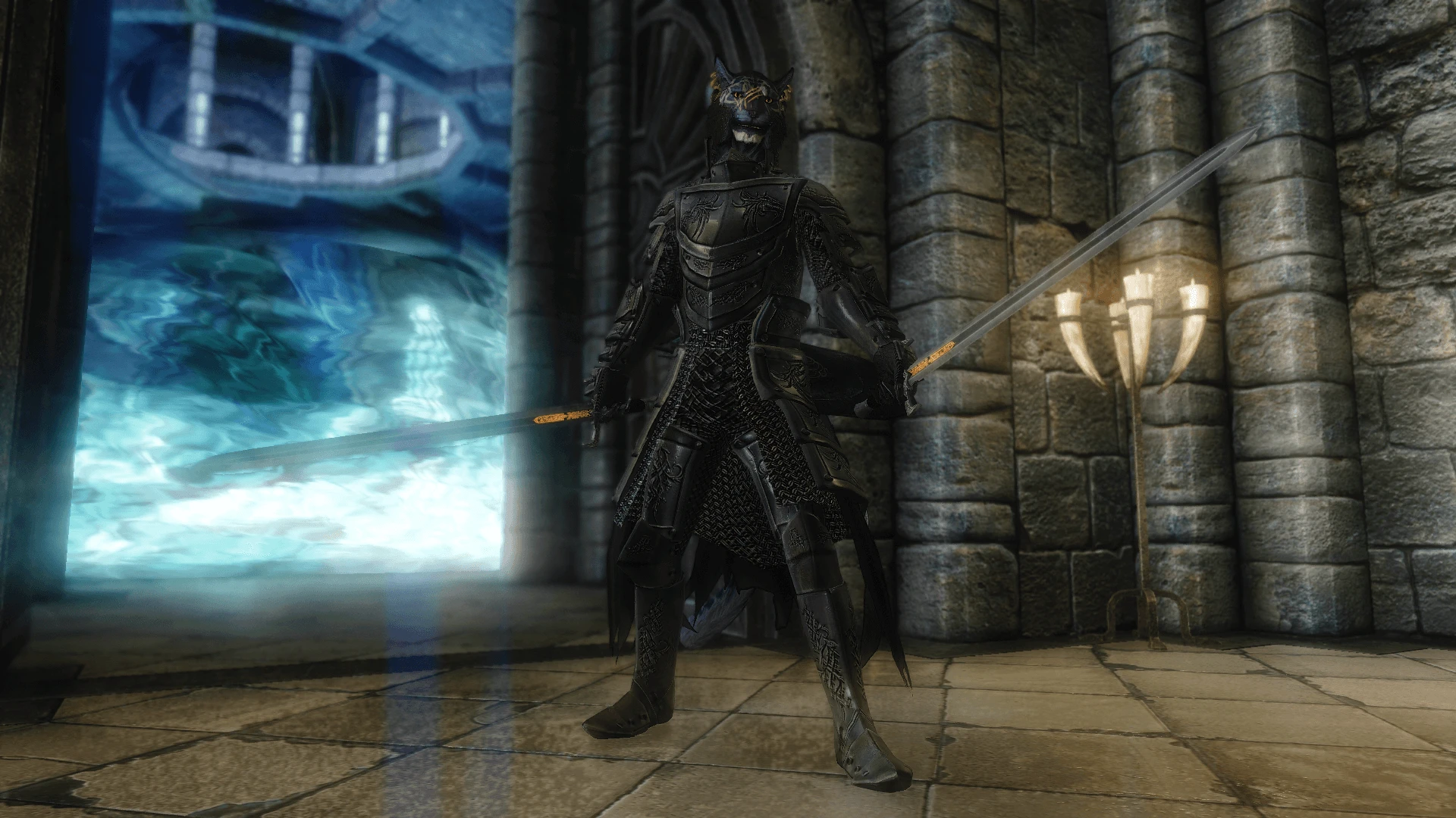 silver dragon armor remastered for sse at skyrim nexus mods and community.