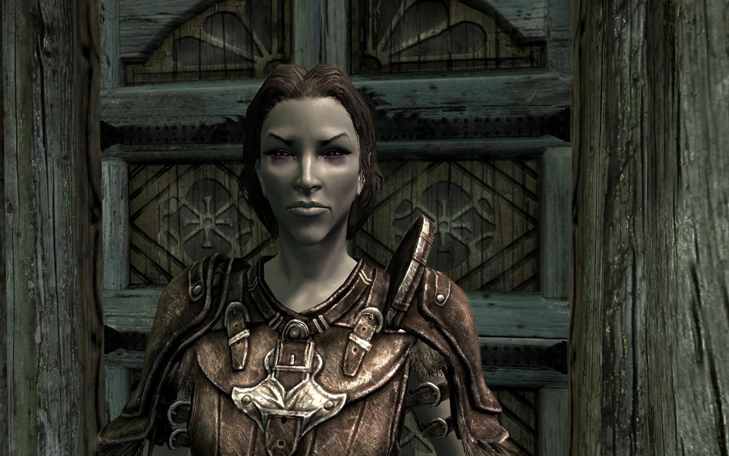 Smoother faces for female dark elves - Made by XCE at Skyrim Nexus - Mods a...