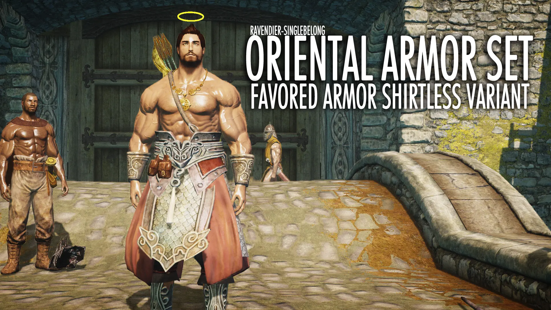 Oriental Armor Set Favored Armor Shirtless Variant Male At Skyrim Nexus Mods And Community