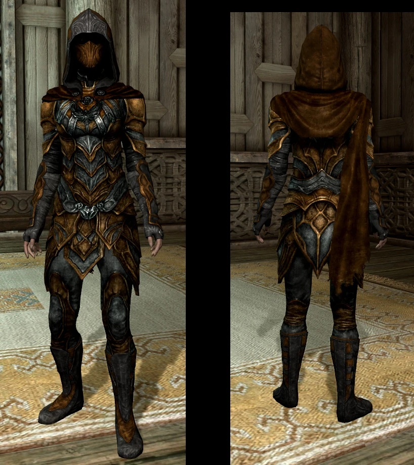 35th Nightingale -- Wanderer Armor with Scarf at Skyrim Nexus - Mods ...