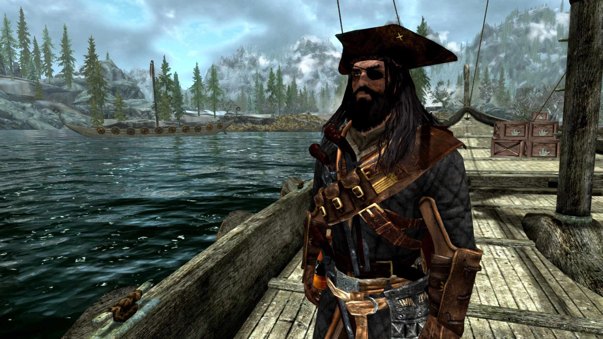 pirates of the caribbean skyrim special edition mod