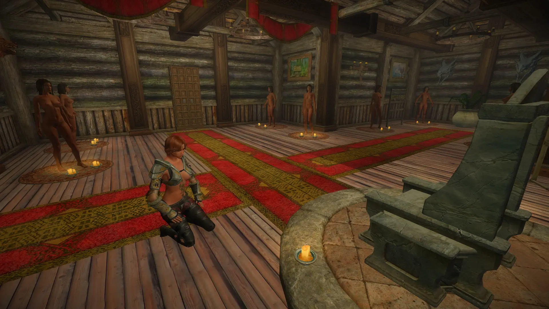 Bathing Beauties Luxury Suite Secret Armor Room At Skyrim Nexus Mods And Community