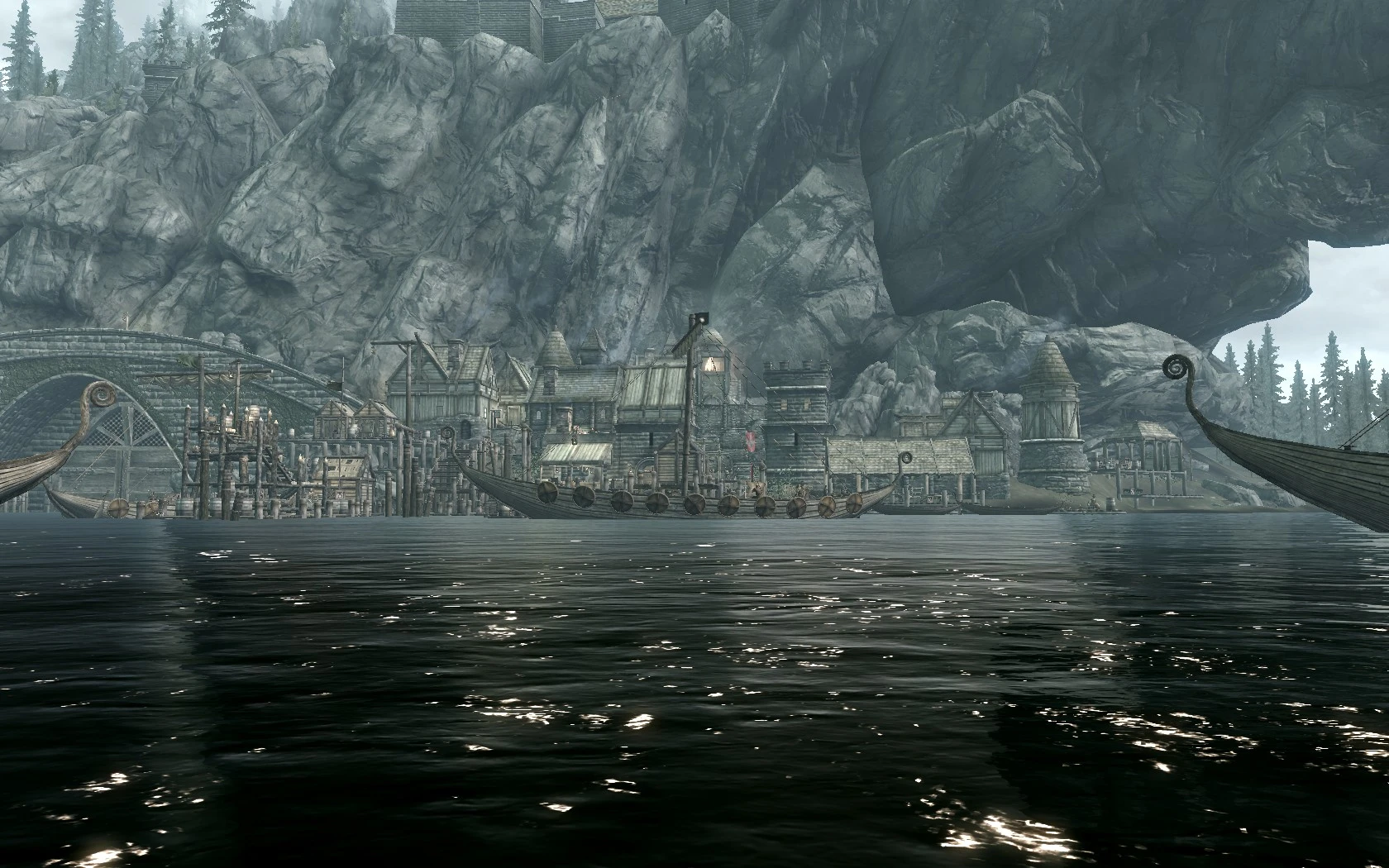 Solitude Docks District - Czech Translation At Skyrim Nexus - Mods And 