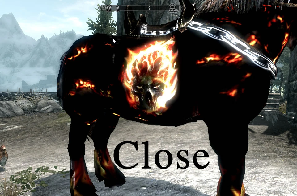skyrim horse animation mod