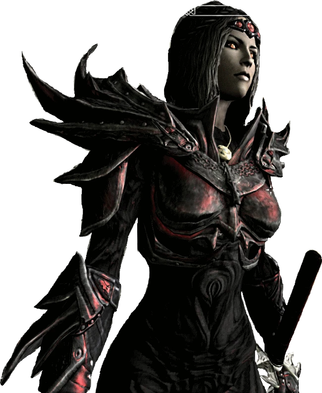 Daedric Female Armor Re Imagined Including Standalone at Skyrim. 