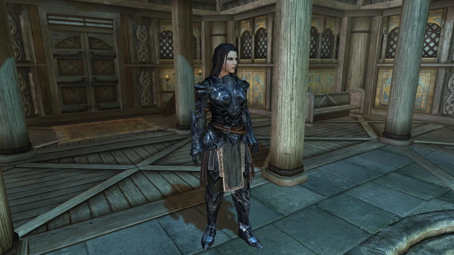 ebony armor and mail steel retexture at skyrim nexus mods and community.