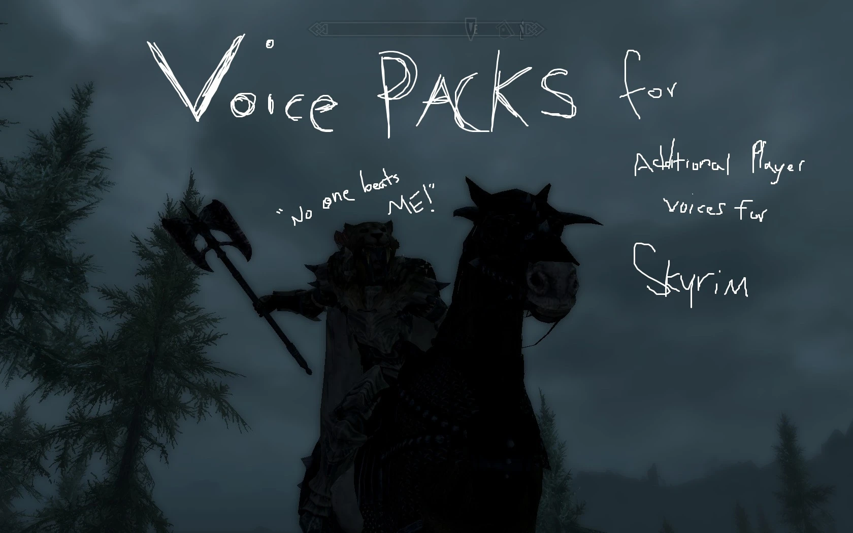 choose player voice skyrim mod