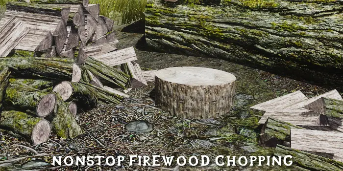 skyrim faster wood chopping