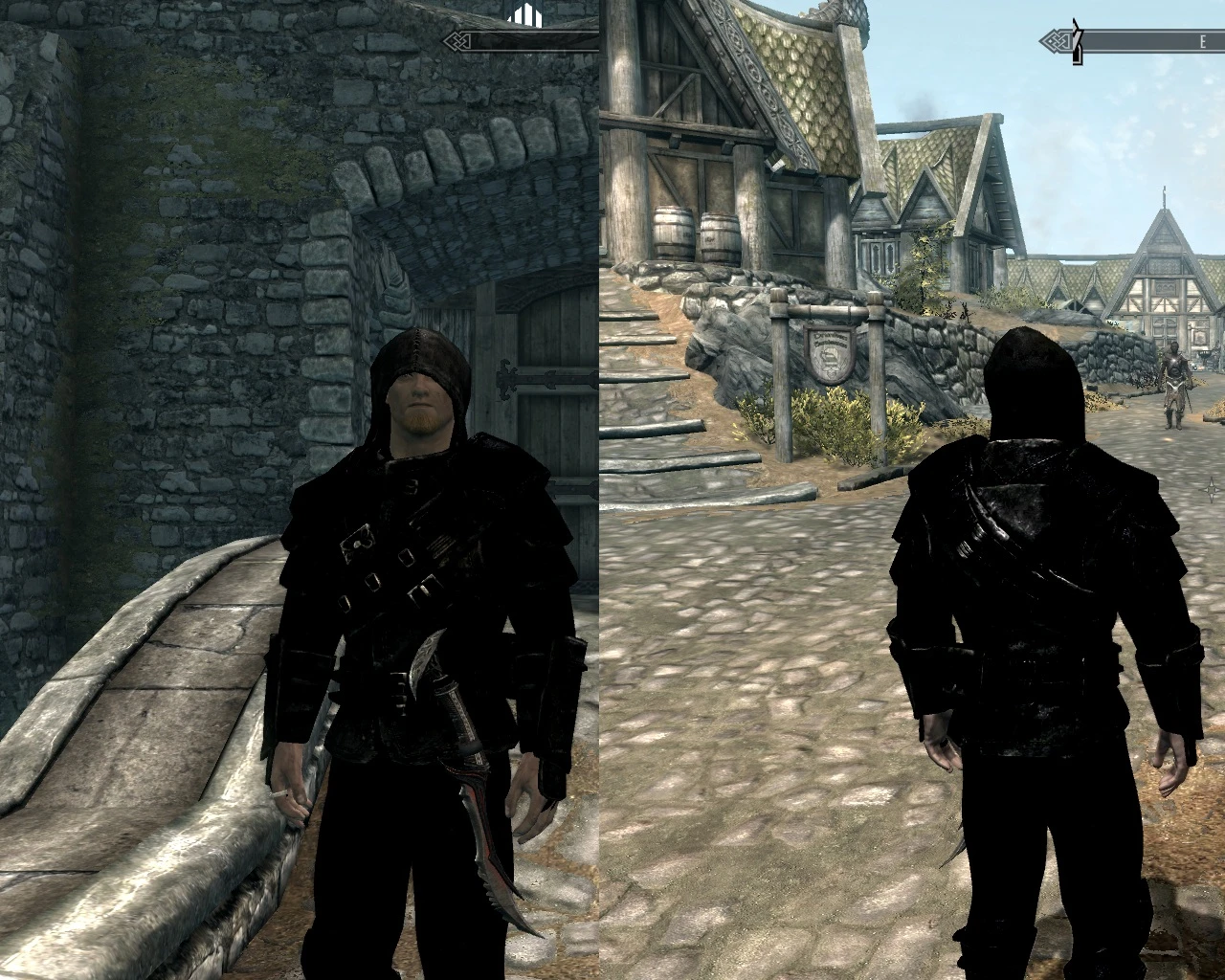 Thief моды. Броня гильдии борцов. Thieves Guild Armor.