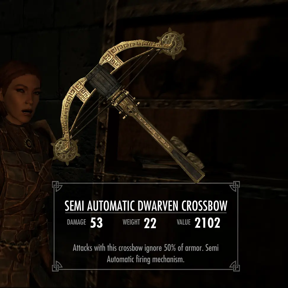 skyrim automatic crossbow mod