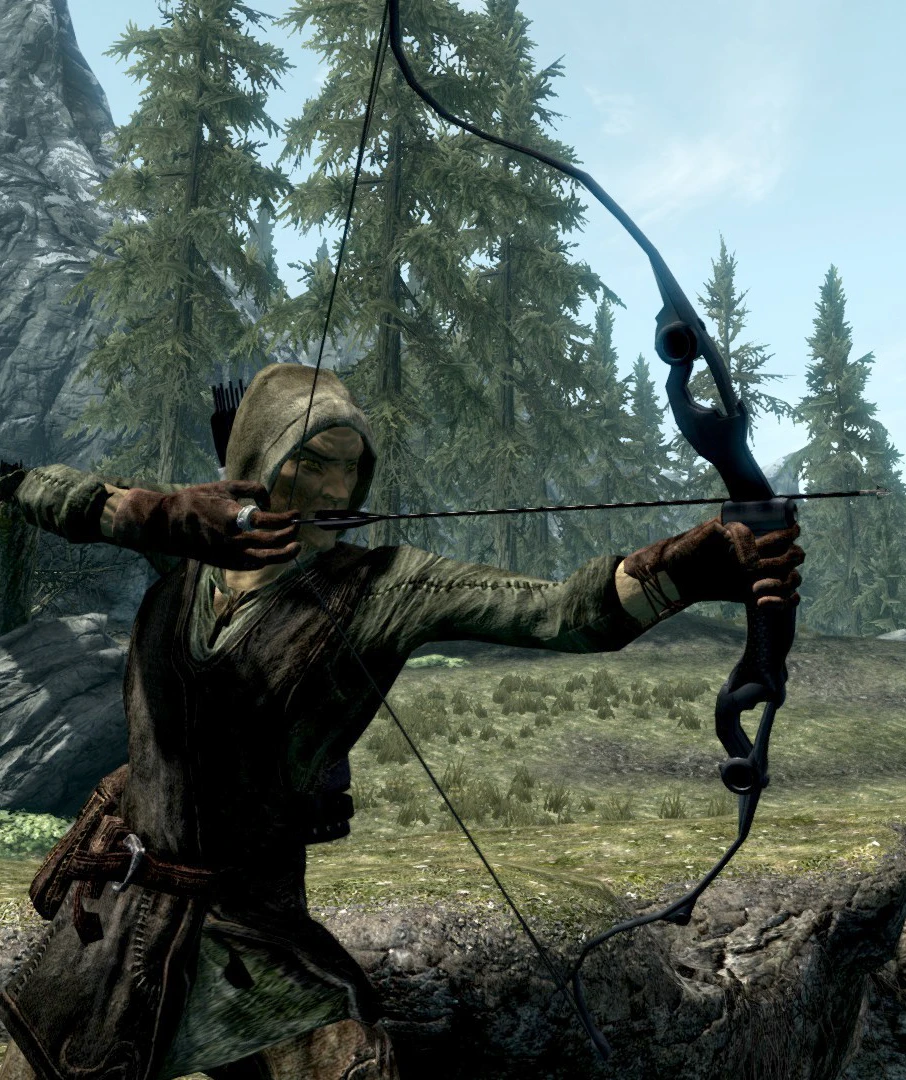 The Avengers Hawkeye Arrows and Bow at Skyrim Nexus 