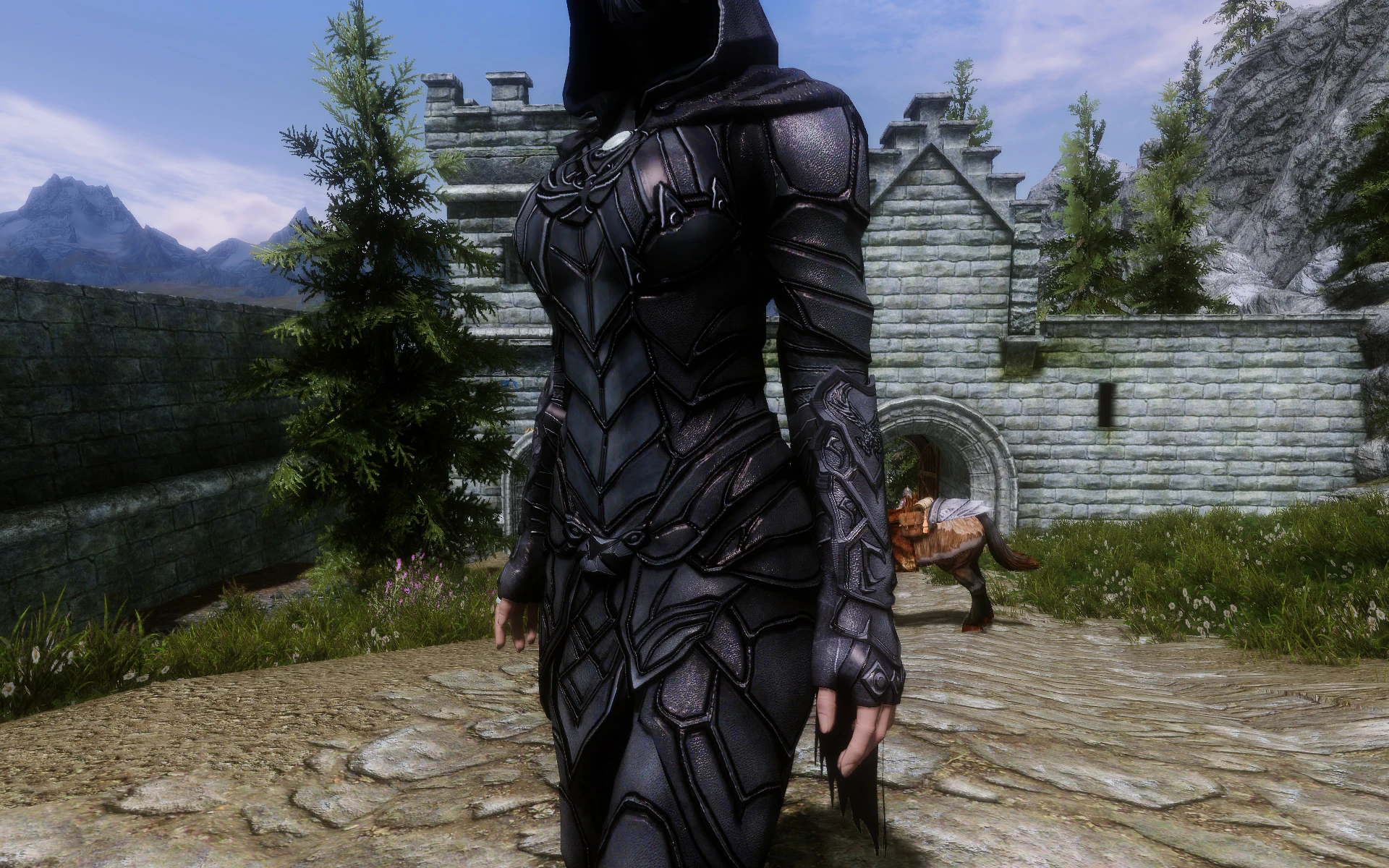 nightingale armor re texture at skyrim nexus mods and community.