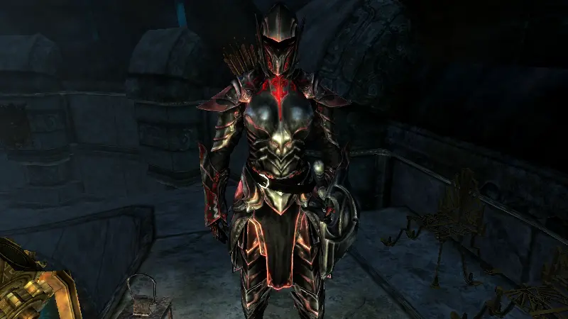 Female Ebony Armor Recolor At Skyrim Nexus Mods And Community