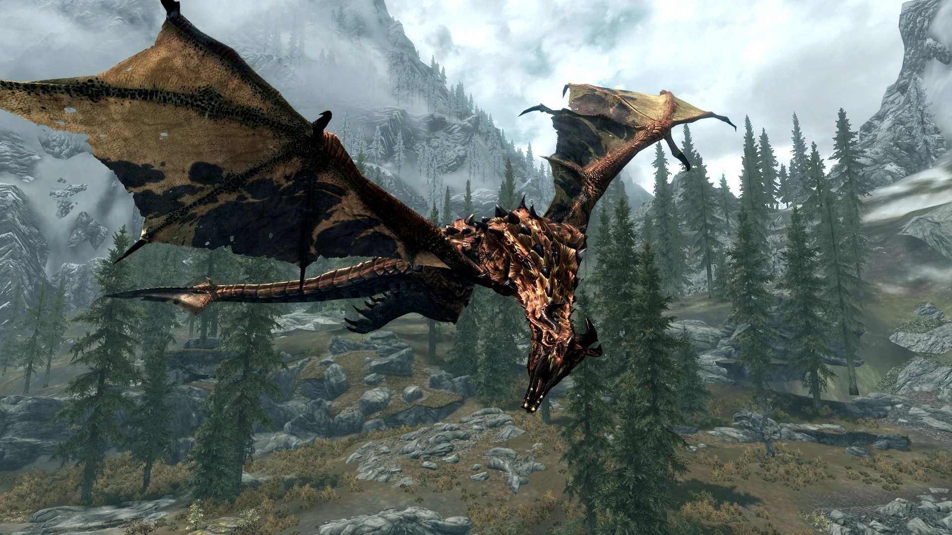 Bellyaches HD Dragon Replacer Pack at Skyrim Nexus - Mods.