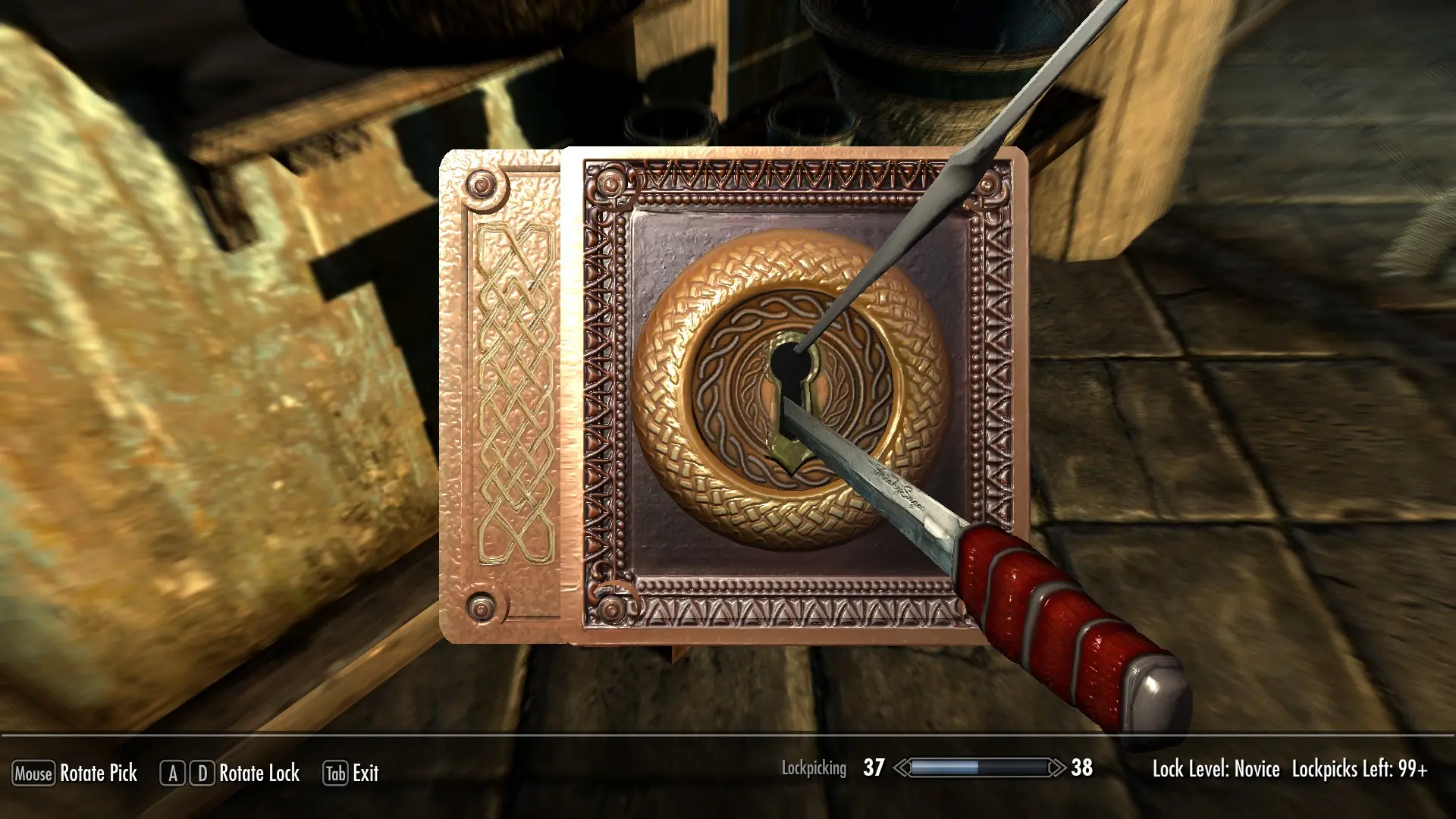 skyrim se lockpick mod