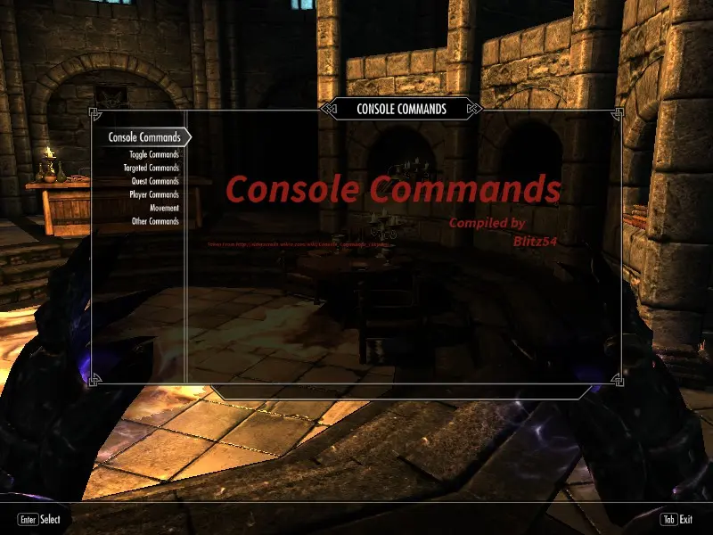 skyrim console command weight