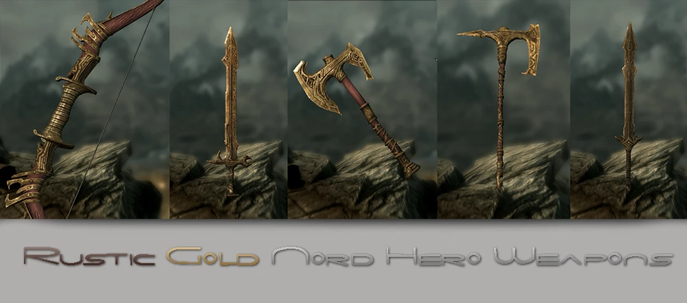 skyrim nord hero weapons
