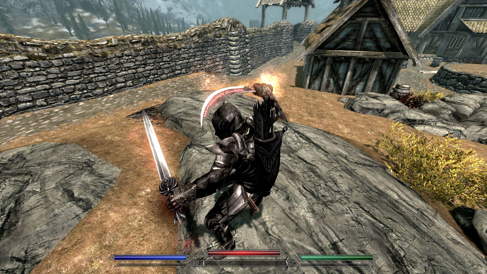 daedric armor and weapons glow replacer at skyrim nexus mods and.
