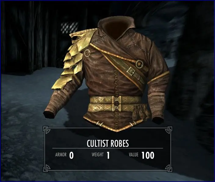 Cultist Armor Cloth-Light-Heavy at Skyrim Nexus - mods and community