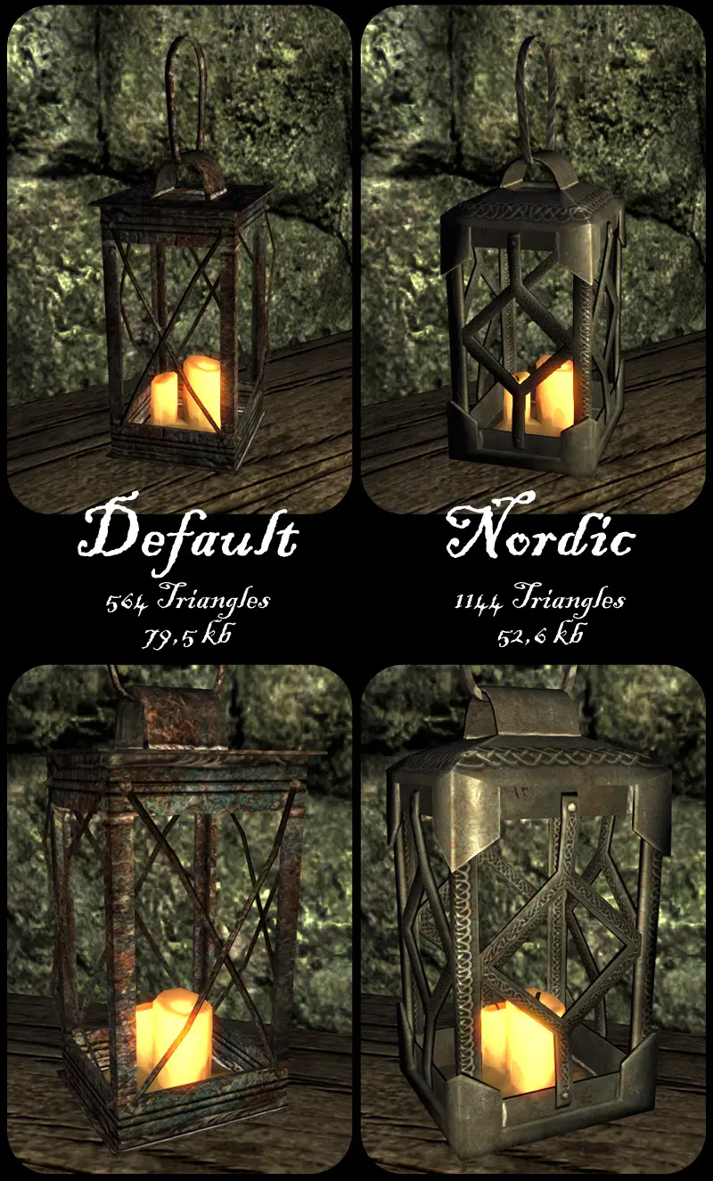 Nordic Lantern - Replacer at Skyrim Nexus - mods and community