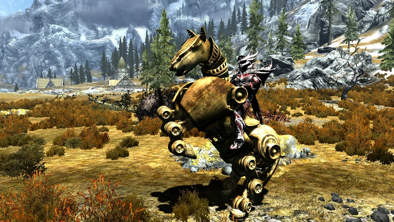 Dwemer Steam Horse at Skyrim Nexus - Mods and Community