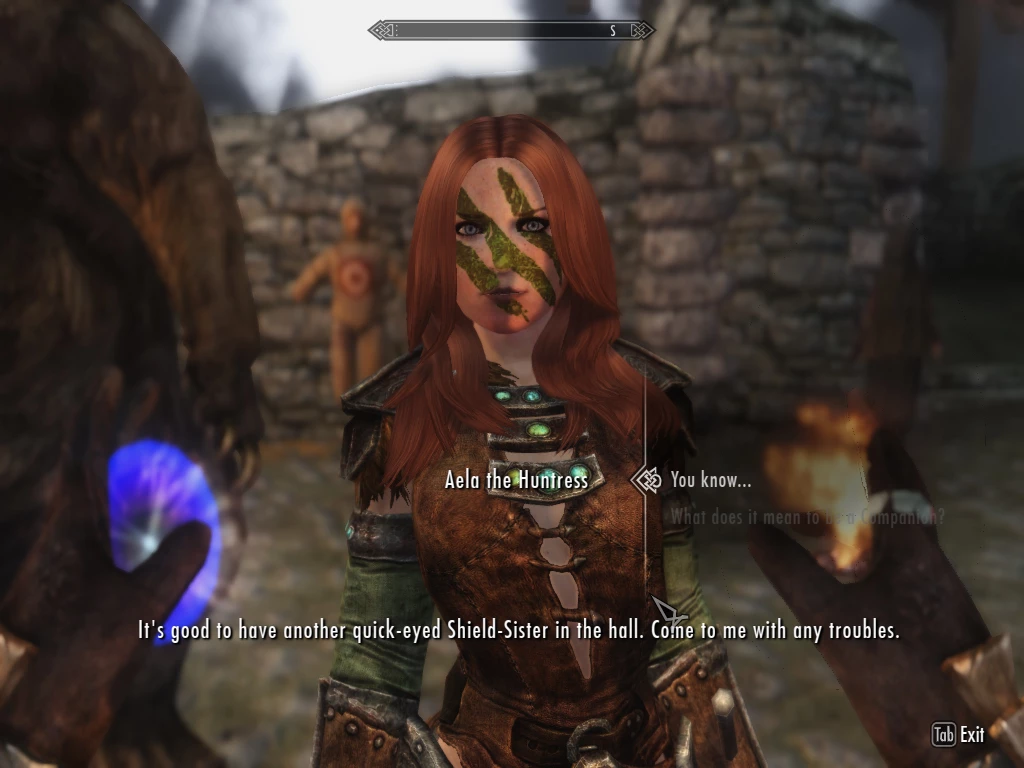 My version of Aela the Huntress just released on Nexus Mods (SE