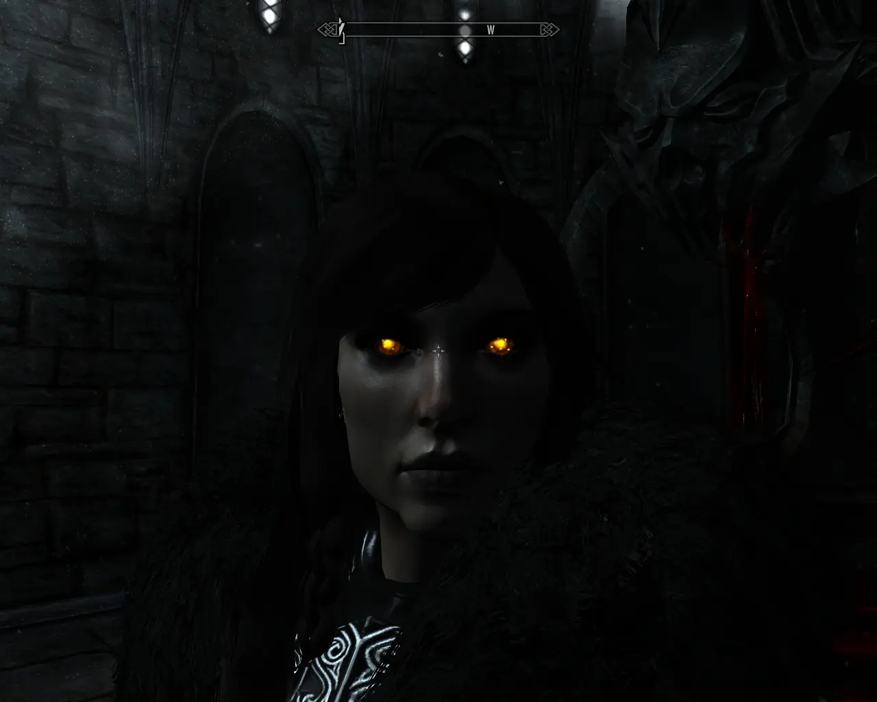 Improved eyes. Glowing Eyes скайрим. Селина вампир скайрим. Skyrim improved Dawnguard Vampire Eyes.